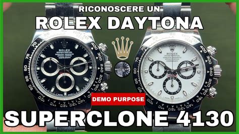 come riconoscere un rolex daytona